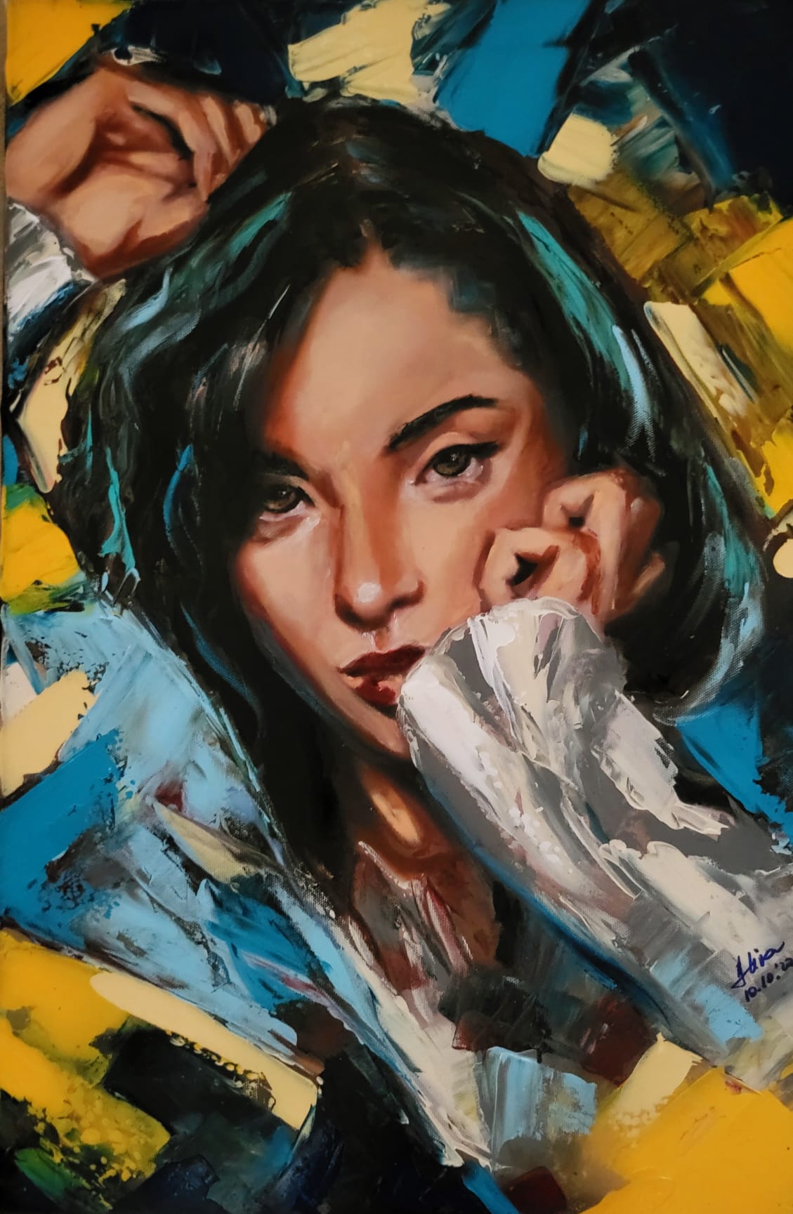 ArteDiAlina.com painting: Retrograde