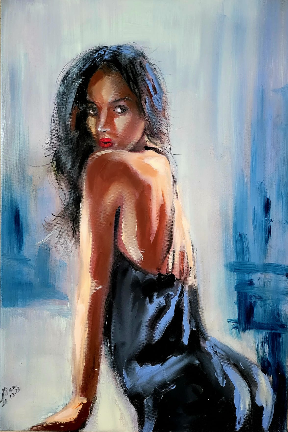 ArteDiAlina.com painting: Silhouette