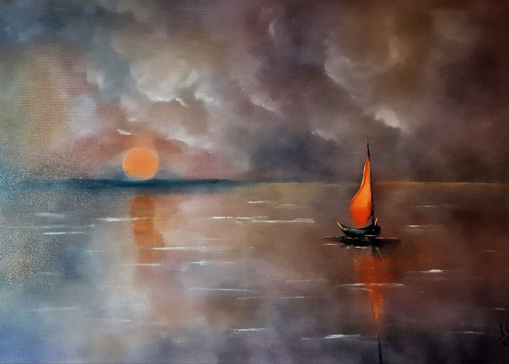 ArteDiAlina.com painting: Sunlight