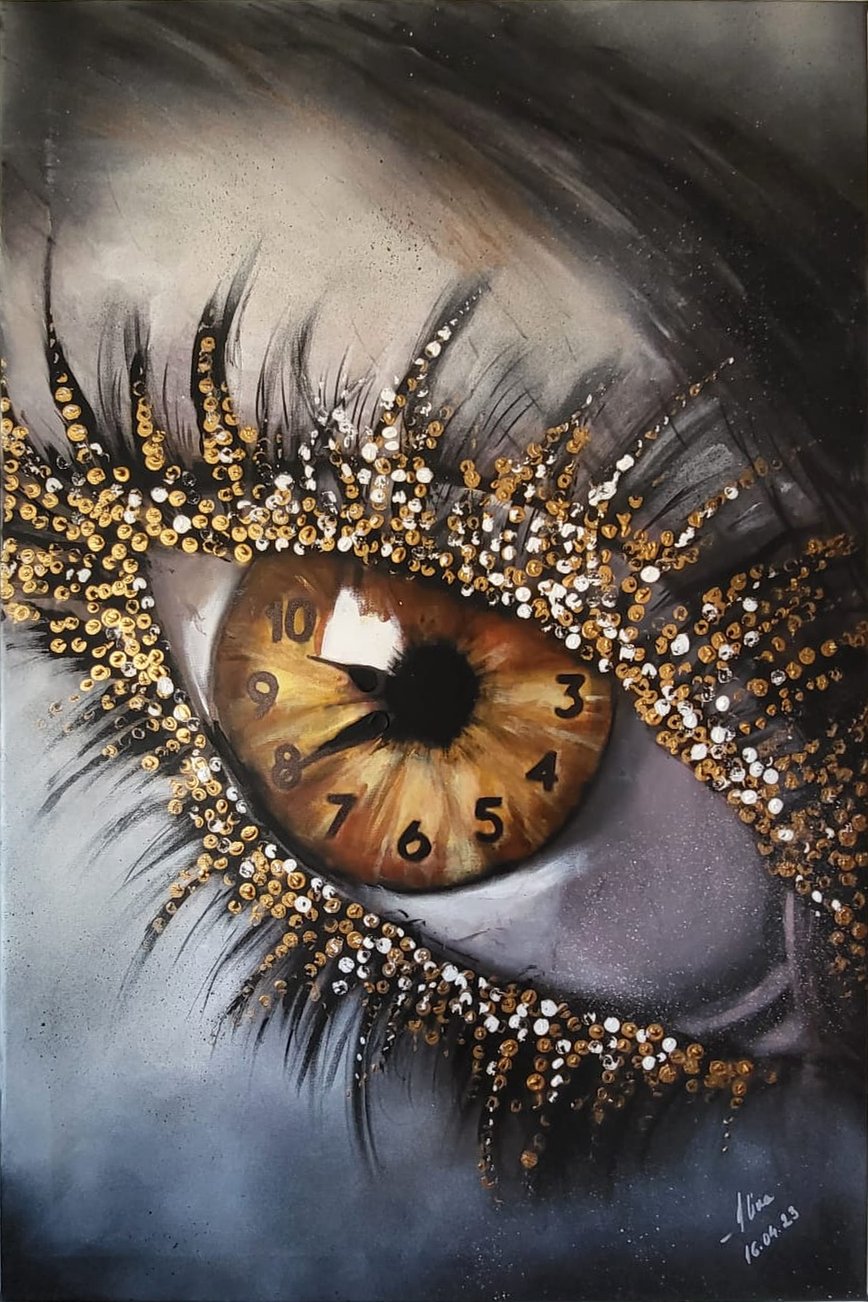 ArteDiAlina.com painting: Time