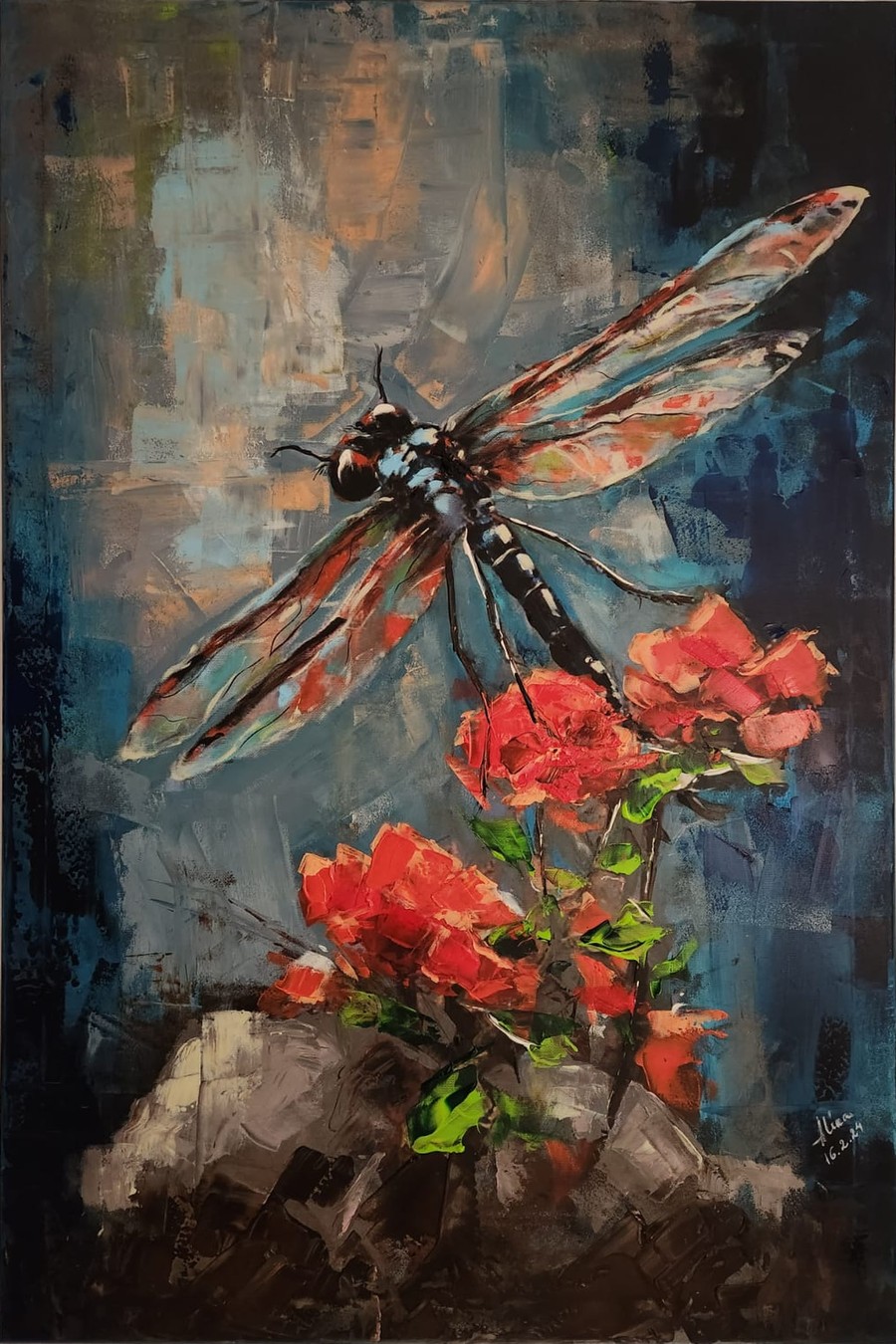 ArteDiAlina.com painting: Wings