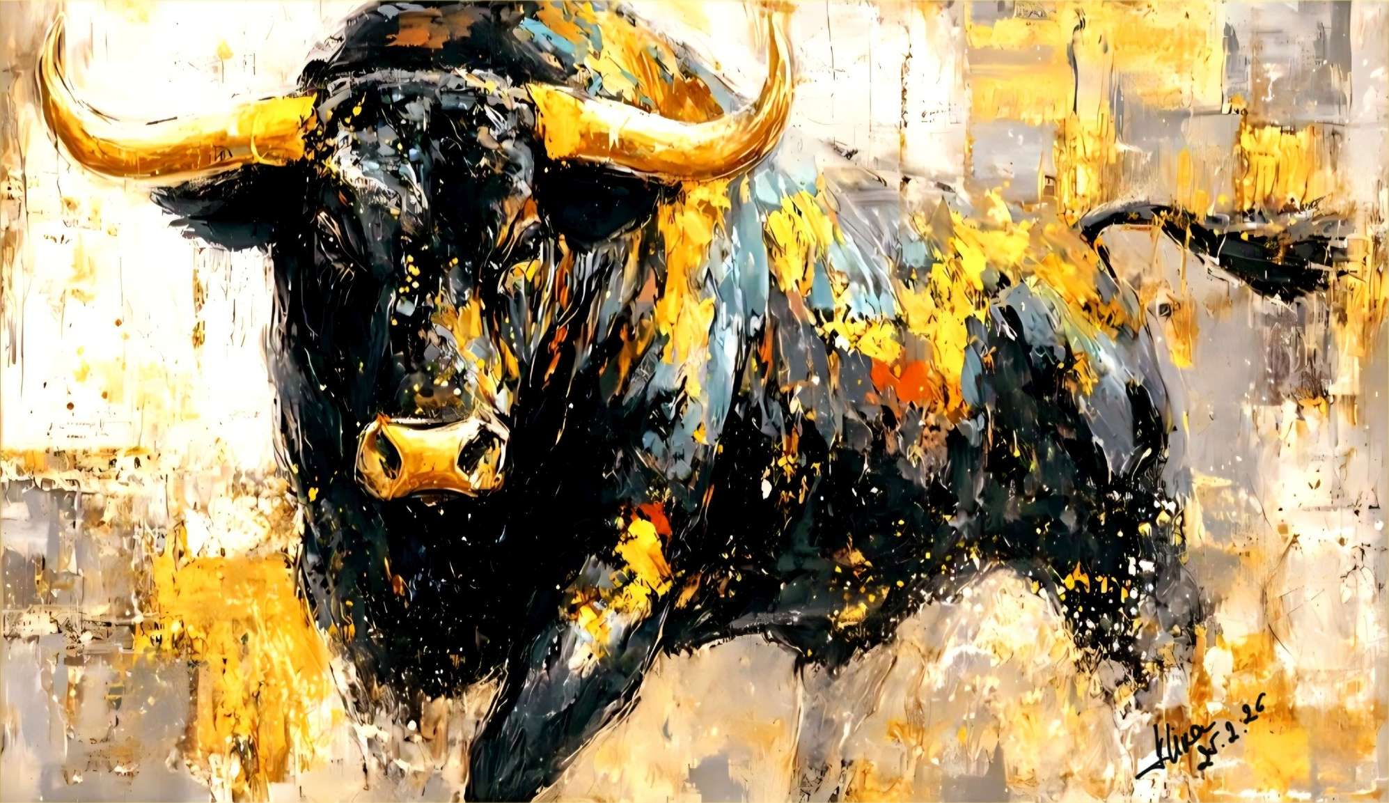 ArteDiAlina.com painting: Zeus