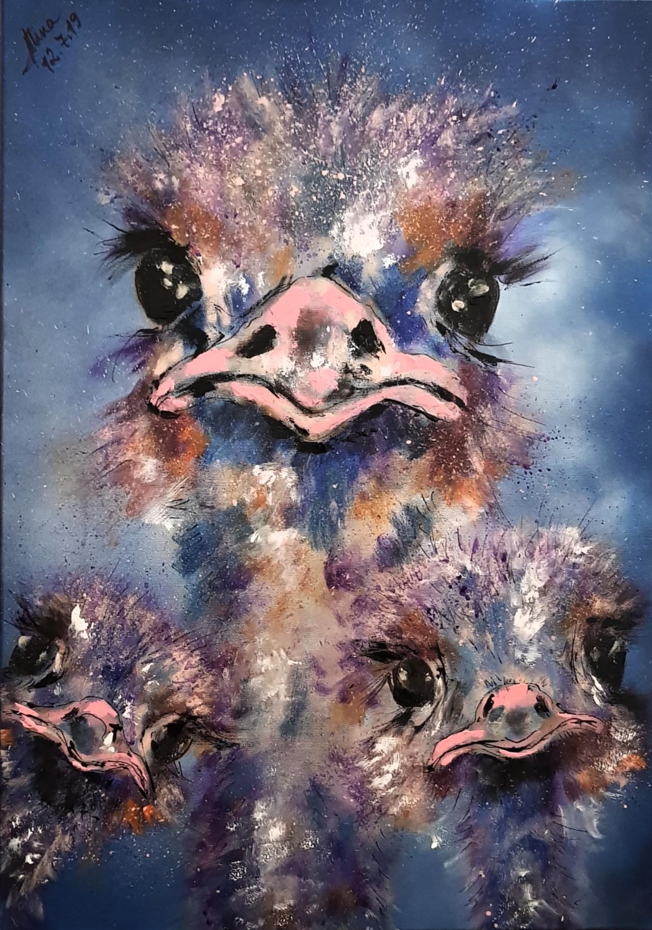 ArteDiAlina.com painting: curiosity