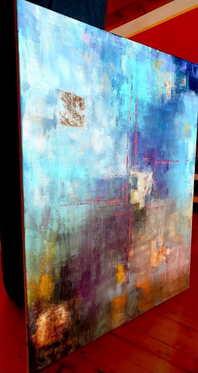 ArteDiAlina.com painting: diagonally.....