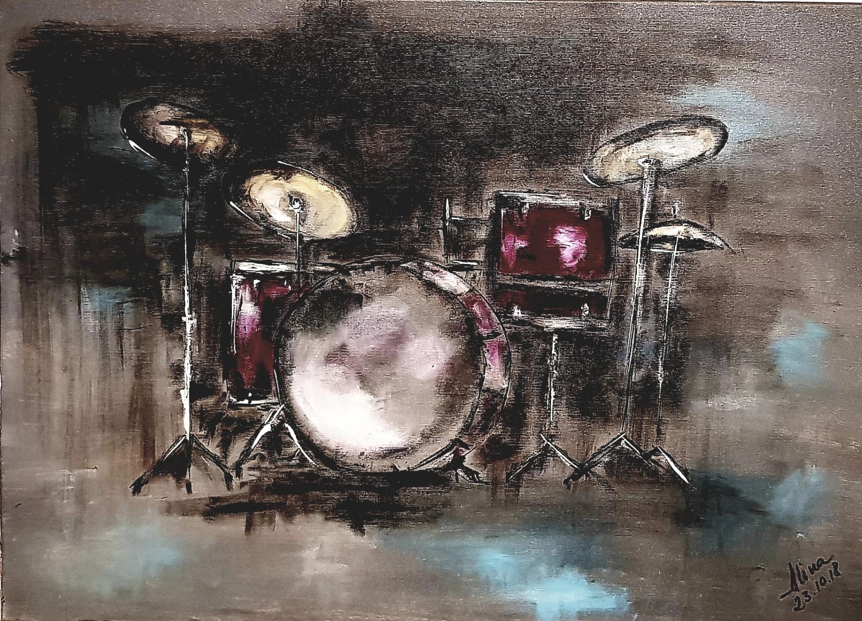 ArteDiAlina.com painting: rhythm