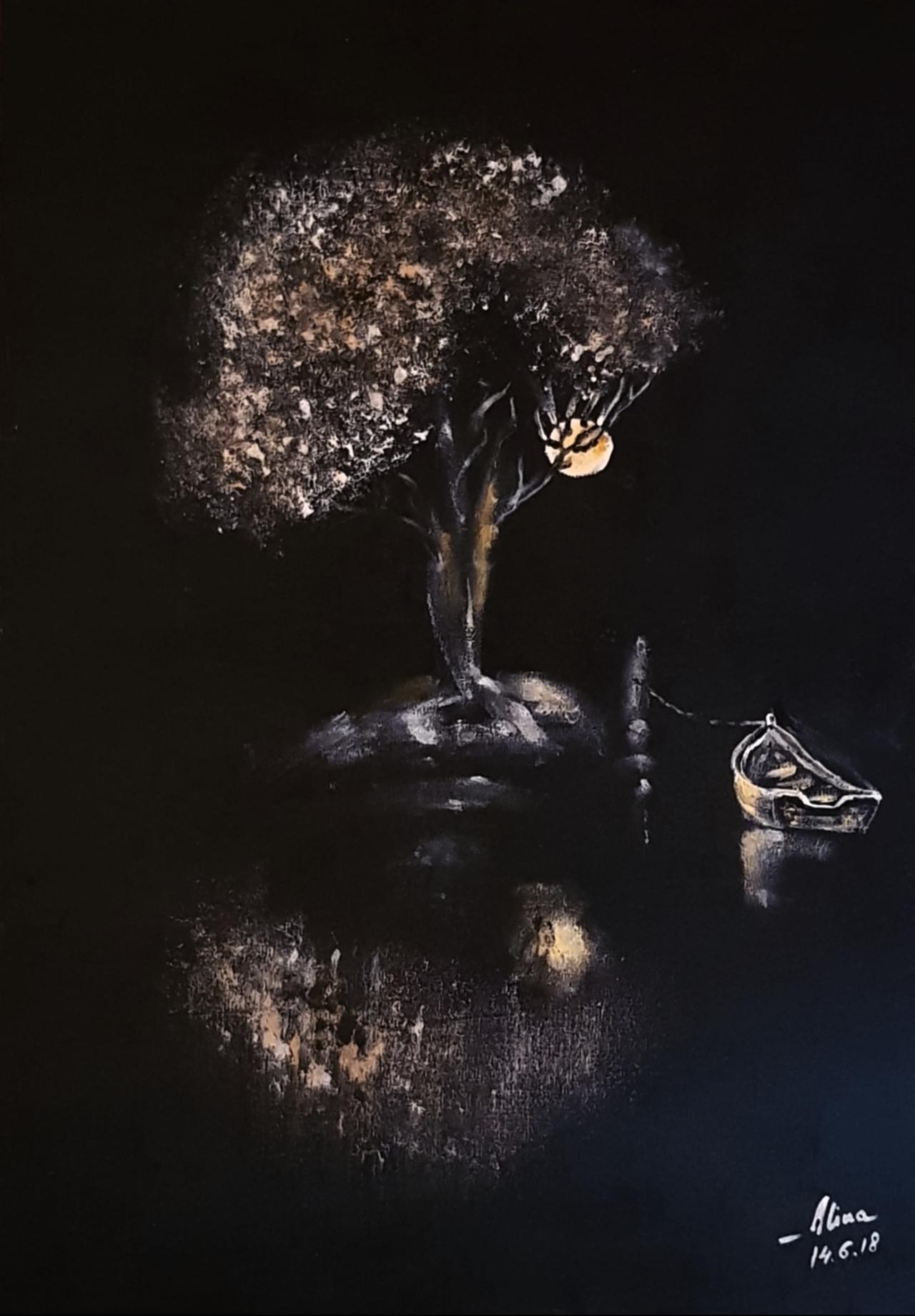 ArteDiAlina.com painting: Silence