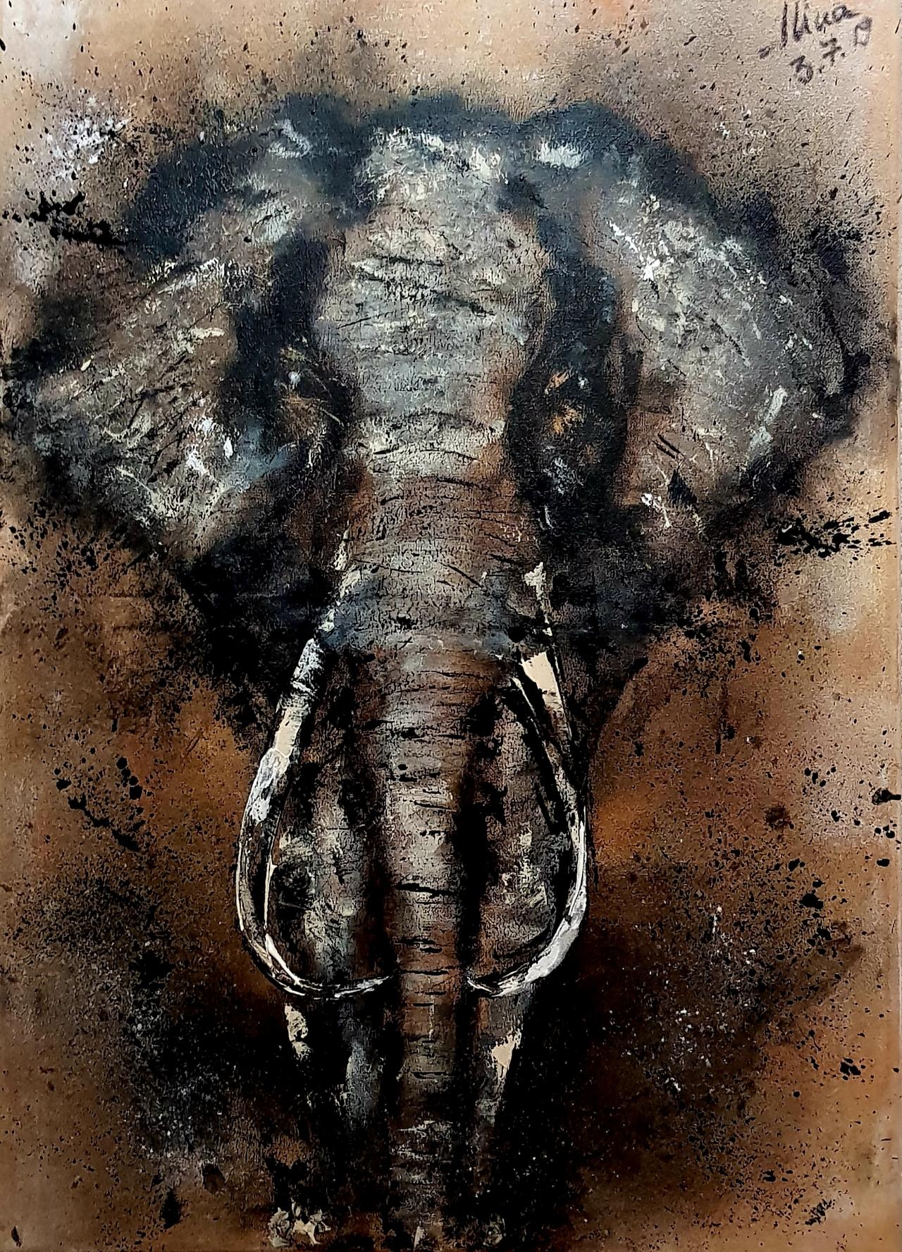 ArteDiAlina.com painting: Wild
